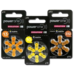 סוללה למכשיר שמיעה של חברת פאוור וואן 